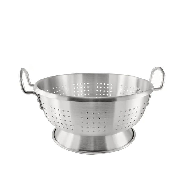 CAC China ALCL-16SL Colander AL Loop-Hdl & Footed 16QT Case of 4 Pcs