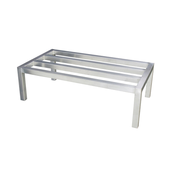 Thunder Group ALDN2036E Aluminum 20" x 36" x 8" Heavy-Duty Dunnage Rack