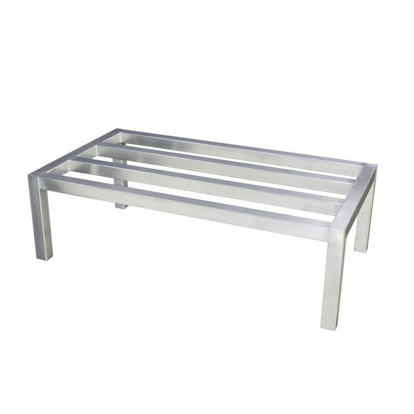 Thunder Group ALDN2036 Aluminum 20" x 36" x 12" Heavy-Duty Dunnage Rack