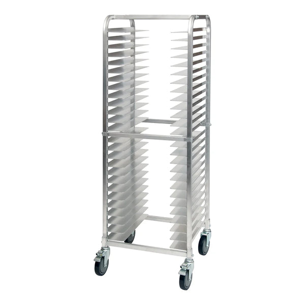 Winco ALPR-26BK 26-Tier Aluminium Pizza Pan Rack, 2" Spacing