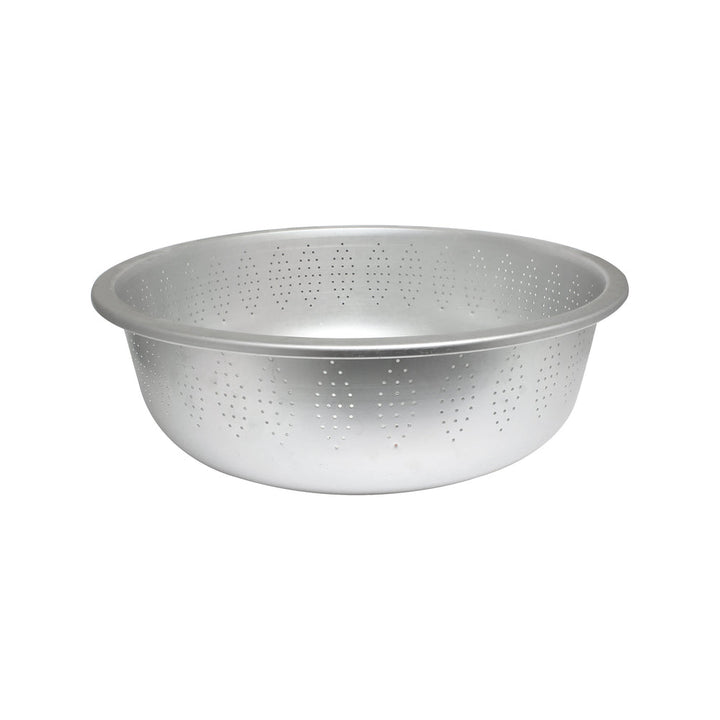 Thunder Group ALSB002 Aluminum 17-1/2" x 5" Colander With Tapered Edge