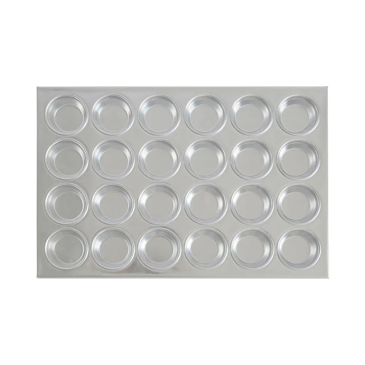 CAC China AMFP-24 Muffin Pan AL 24-Cup/3.5oz Case of 12 Pcs