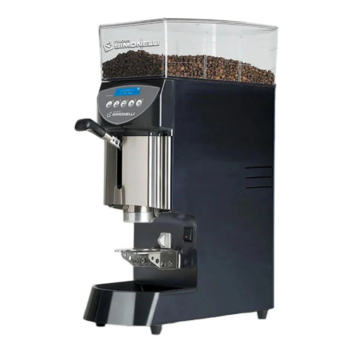 Nuova Simonelli Mythos Plus Black Espresso Grinder with 7 lb. Hopper - 110V