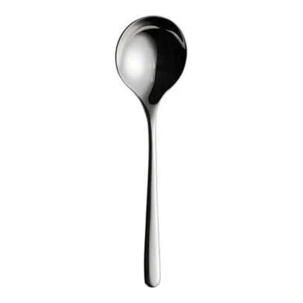 Furtino Anthem 18/10 Stainless Steel Soup Spoon 4 mm, Length 18 cm, Pack of 12