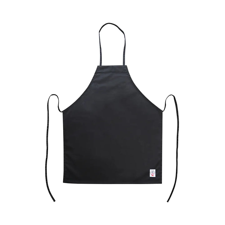 CAC China APBB-1K Chef's Pride Apron Bib Full Length w/o Pocket Black /Each