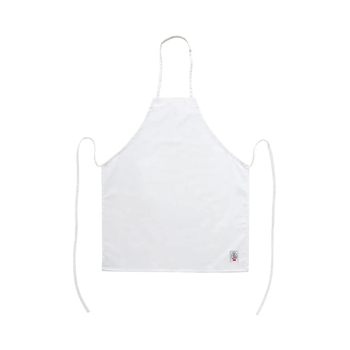 CAC China APBB-1W Chef's Pride Apron Bib Full Length w/o Pocket White  /Each