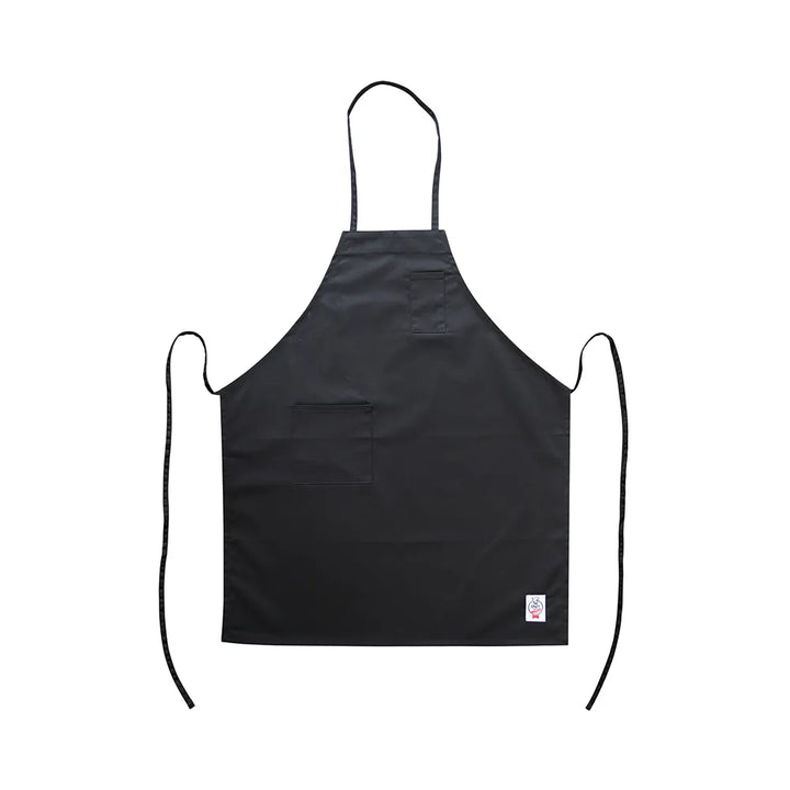 CAC China APBB-2BK Chef's Pride Apron Bib Full Length w/ Pocket Black /Each