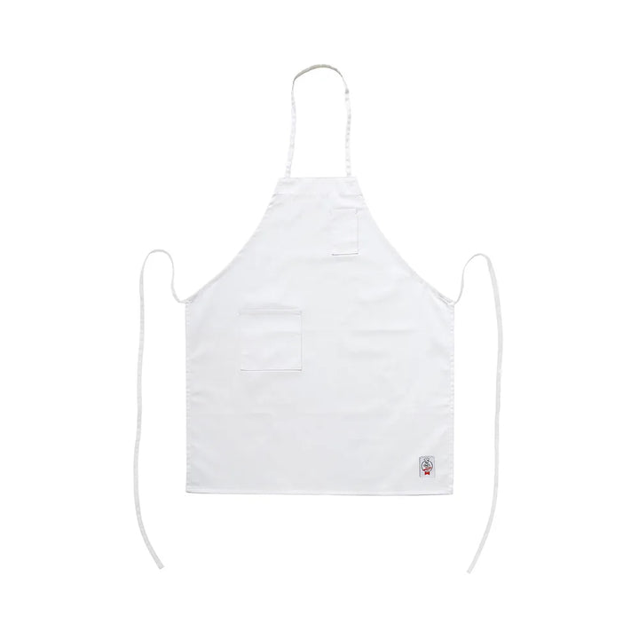 CAC China APBB-2WT Chef's Pride Apron Bib Full Length w/ Pocket White  /Each