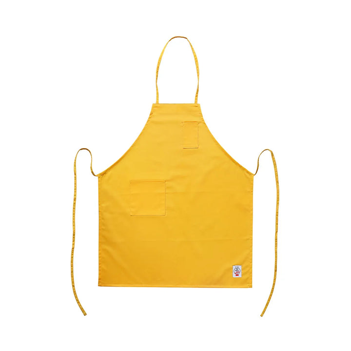 CAC China APBB-2YL Chef's Pride Apron Bib Full Length w/ Pocket Yellow /Each