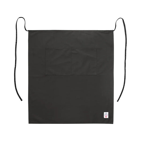 CAC China APBS-1K Chef's Pride Apron Bistro Full Length Black /Each