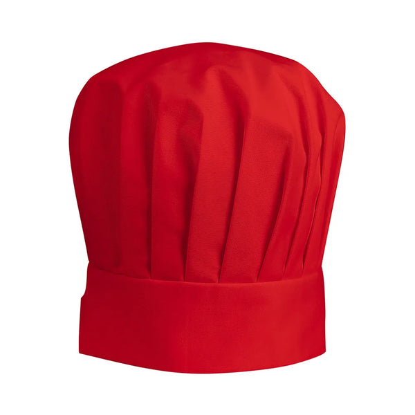 CAC China APHT-2BR Chef's Pride Hat Floppy Toque 13"H Bright Red /Each