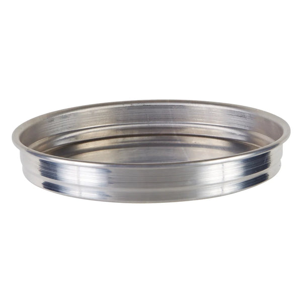 Winco APZK-0815 8"x1.5" Stackable Aluminium. Pizza Pan