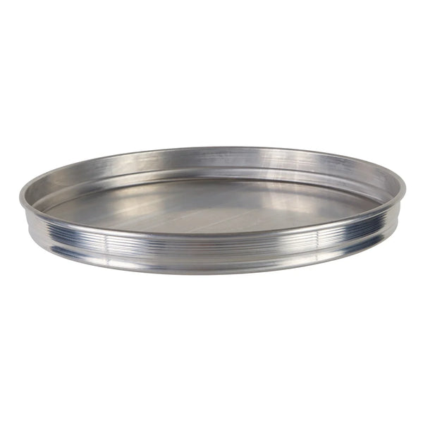 Winco APZK-1215 12"x1.5" Stackable Aluminium Pizza Pan