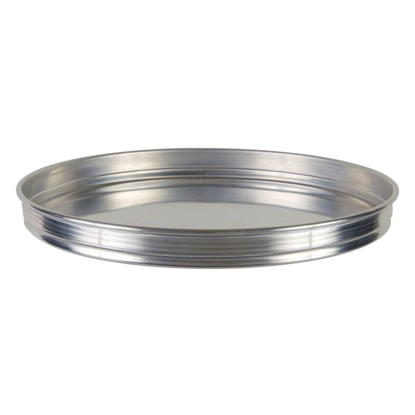 Winco APZK-1415 14" x 1.5" Stackable Aluminium. Pizza Pan