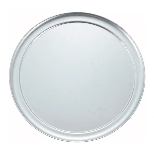 Winco APZT-15 15" Wide Rim Pizza Tray, Aluminium