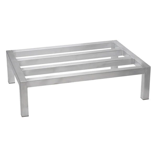 Winco ASDR-1436 Aluminium Dunnage Rack, 14" x 36" x 8"