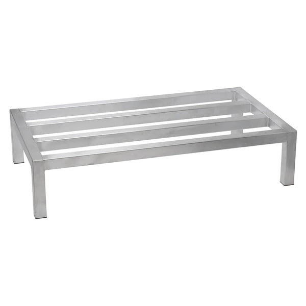 Winco ASDR-1448 Aluminium Dunnage Rack, 14" x 48" x 8"