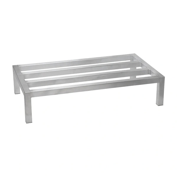 Winco ASDR-2048 Aluminium Dunnage Rack, 20" x 48" x 8"