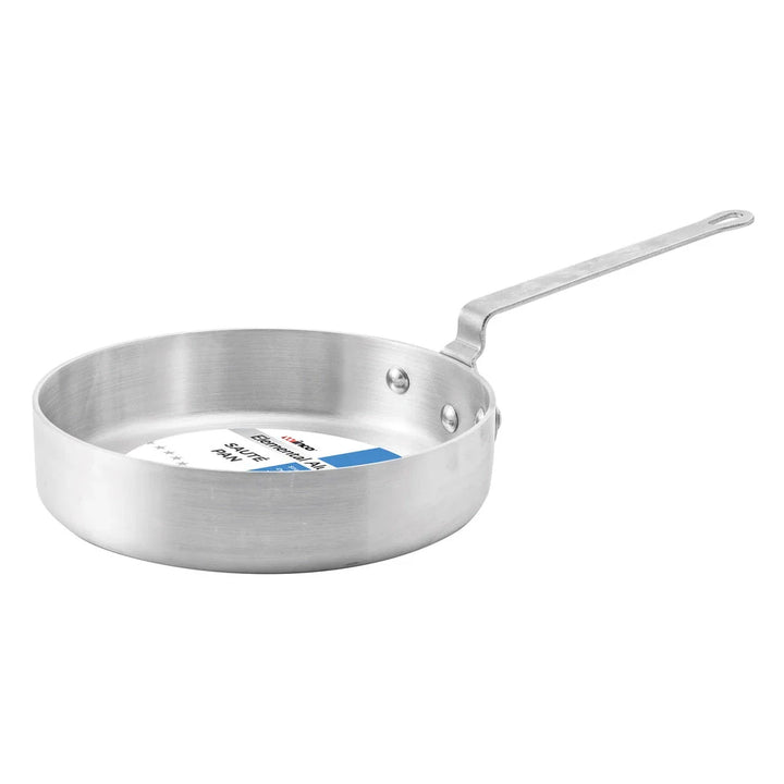 Winco ASET-5 Elemental Aluminum Saute Pan, 5 Qt, 4mm