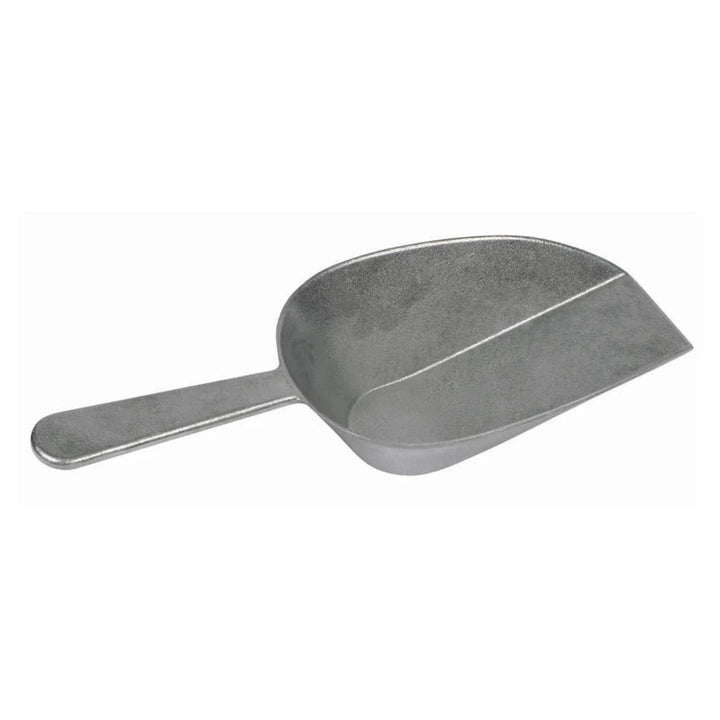 Winco ASFB-24 24 Oz Aluminium Utility Scoop with Flat Bottom