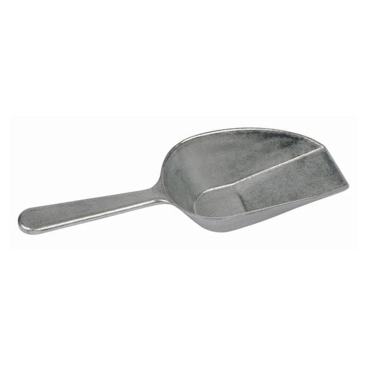 Winco ASFB-7 7 Oz Aluminium Utility Scoop with Flat Bottom