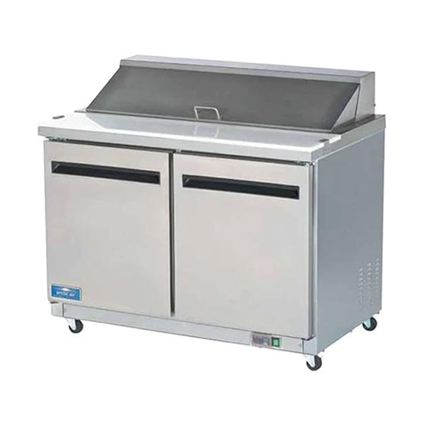 Arctic Air Double Door Sandwich/ Salad Prep Table – 48", (AST48R)