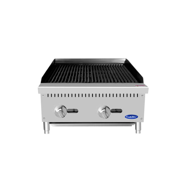 Atosa ATCB-24 24" Heavy Duty Countertop Charbroiler 70,000 BTU