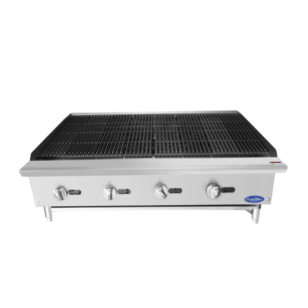 Atosa ATCB-48 48" Heavy Duty Countertop Charbroiler 140,000 BTU