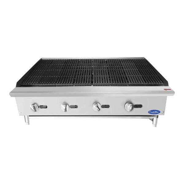 Atosa ATCB-48 48" Heavy Duty Countertop Charbroiler 140,000 BTU