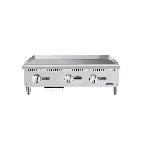 Atosa ATMG-36  36" Heavy Duty Gas Griddle with Manual Control 90,000 BTU-1