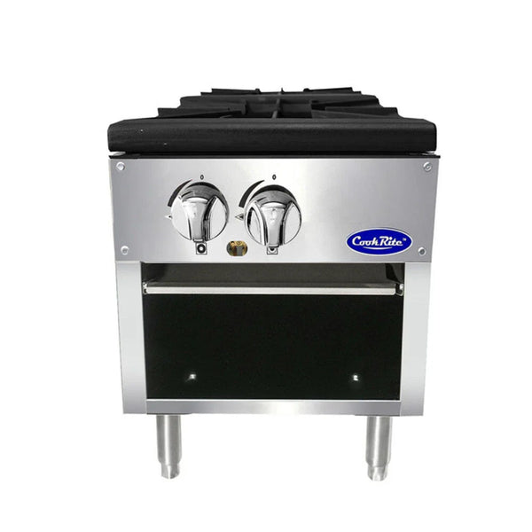 Atosa ATSP-18-1 18" Stock Pot Stove with 2 Burners