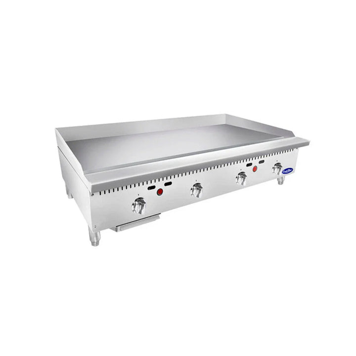 Atosa ATTG-36 36" Gas Countertop Griddle with Thermostatic Controls 75,000 BTU