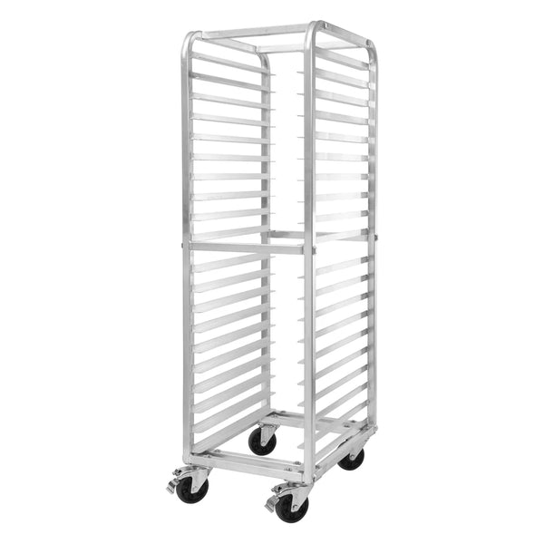 Winco AWRK-20HBK Aluminium 20-Tier Sheet Pan Rack, 3" Spacing