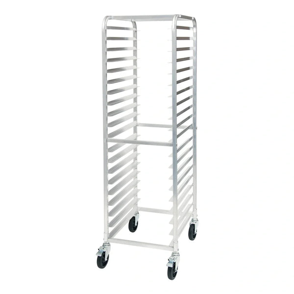 Winco AWRK-20 20-Tier Aluminium Sheet Pan Rack, 3" Spacing