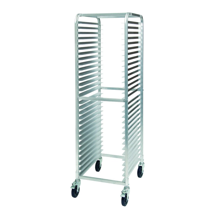 Winco AWRK-30 Aluminium 30-Tier Sheet Pan Rack, 2'' Spacing