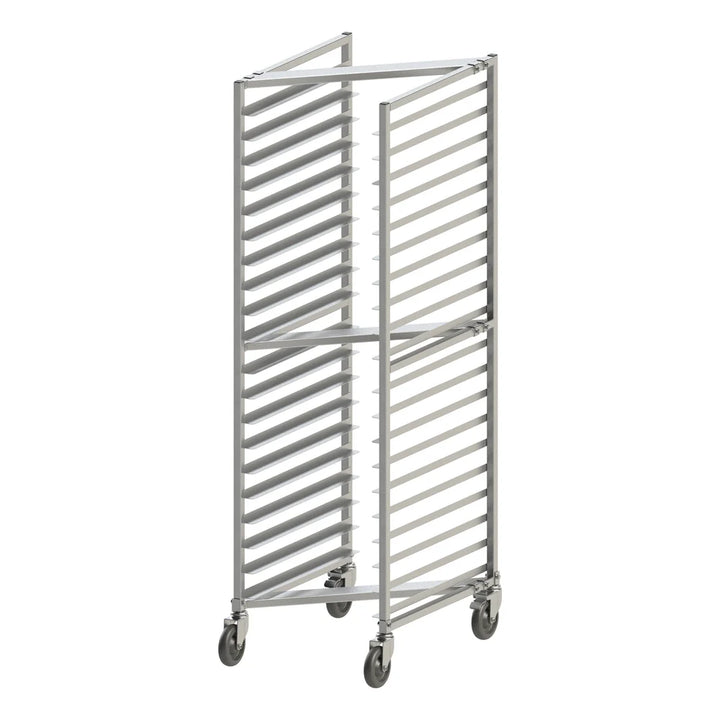 Winco AWZK-20 Aluminium 20-Tier Sheet Pan Rack, 3" Spacing