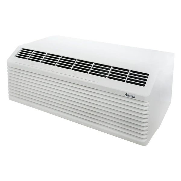 Amana PTC073J35AXXX 7,000 BTU Packaged Terminal Air Conditioner with Electric Heat, 12.8 EER, and NEMA 6-15 LCI Cord - The Horecastore