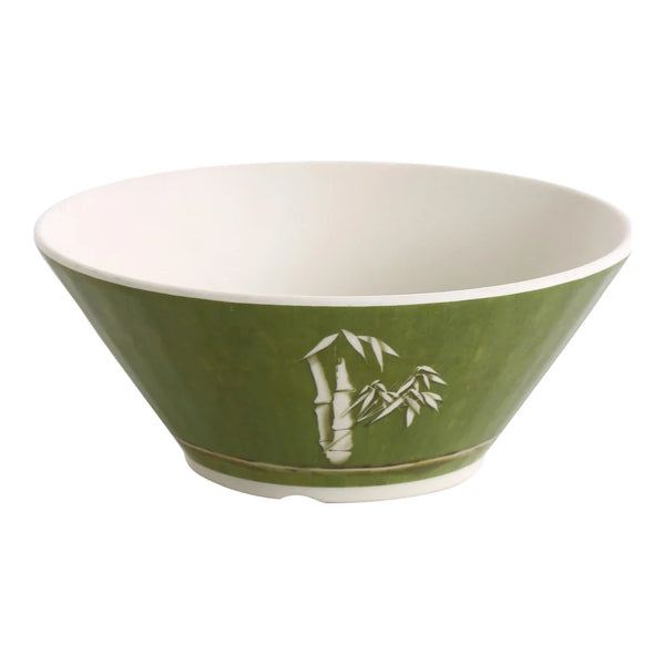 Yanco BA-507 Bamboo Style 32 Oz Melamine Salad Bowl, Pack of 24