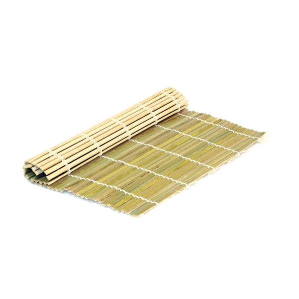 Thunder Group BASR095JP 9-1/2" x 9-1/2" Flat Surface Bamboo Sushi Roller