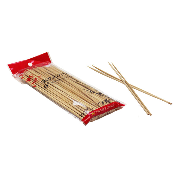 Thunder Group BAST008 8" Bamboo Skewers, 100PC/Bag