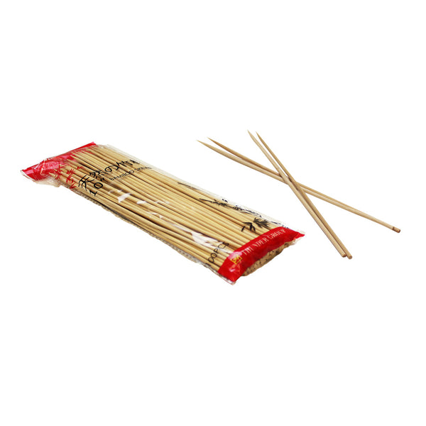 Thunder Group BAST010 10" Bamboo Skewers, 100PC/Bag