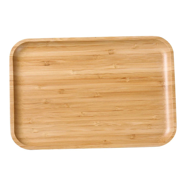 Yanco BB-108 5 1/2" Rectangular Bamboo Tray, Pack of 24