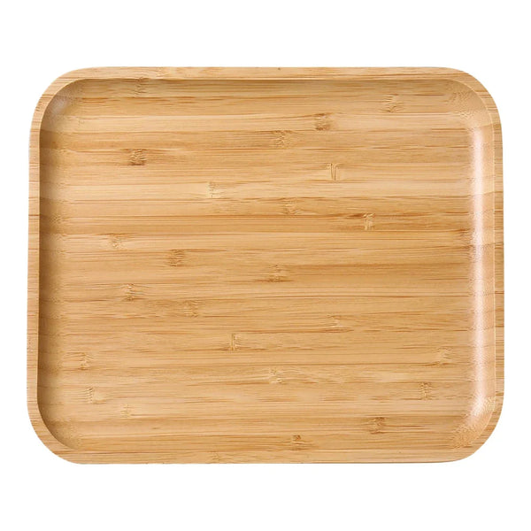 Yanco BB-112 9 1/2"  Rectangular Bamboo Tray, Pack of 12