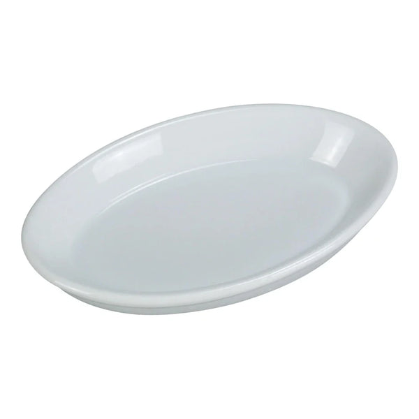 Yanco BK-002 8 Oz White Porcelain Oval Baker, Pack of 36