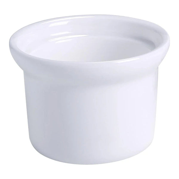 Yanco BK-104 8 Oz White Onion Soup Bowl / Crock, China, Pack of 48