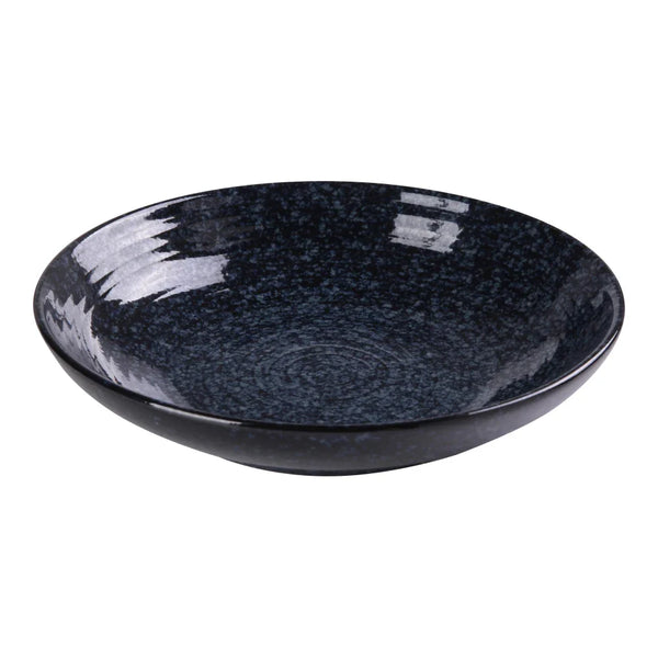 Yanco BL-608 Blue Star 20 Oz Blue Salad / Soup Bowl, China, Pack of 24