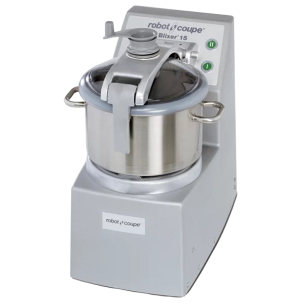 Robot Coupe BLIXER15 2-Speed Stainless Steel Batch Bowl Food Processor, 240 V, 4 1/2 hp