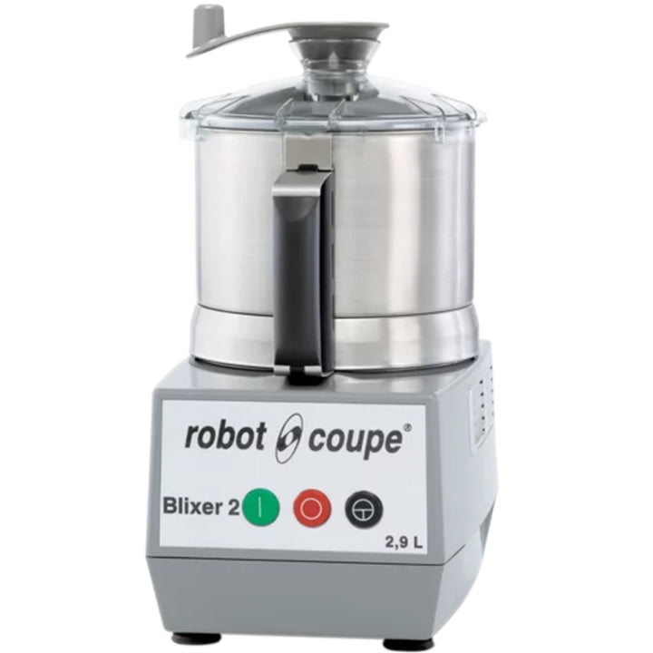 Robot Coupe BLIXER2 Stainless Steel Batch Bowl Food Processor, 120 V, 1 hp, 2.9 L