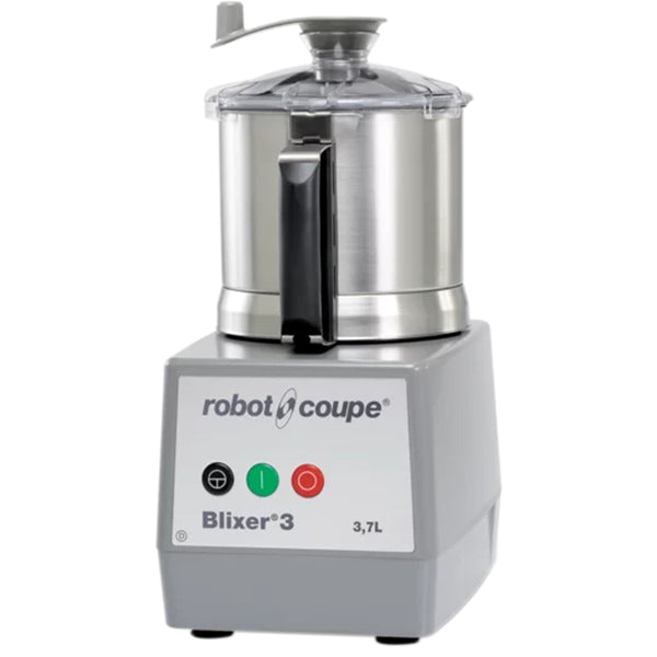 Robot Coupe BLIXER3 Stainless Steel Batch Bowl Food Processor, 120 V, 1 1/2 hp, 3.7 L