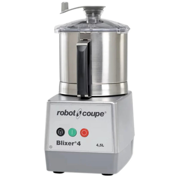 Robot Coupe BLIXER4 Stainless Steel Batch Bowl Food Processor, 120 V, 1 1/2 hp, 4.5 L